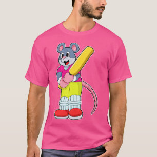 Maus bei Cricket mit Cricket Fledermaus1 T-Shirt