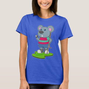 Maus Billiard Queue T-Shirt