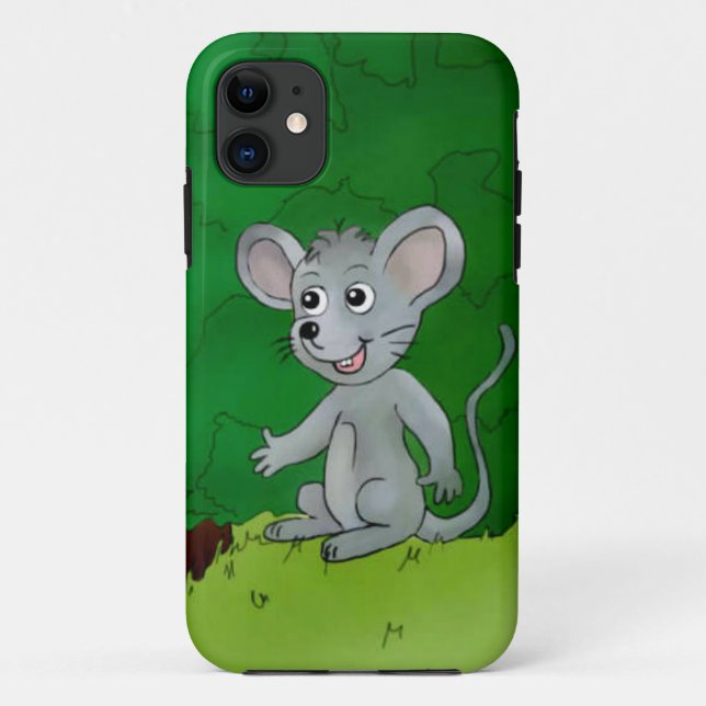 Maus Case-Mate iPhone Hülle (Rückseite)