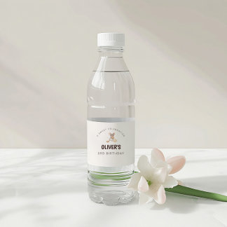 Maus & Cookie Kinder Party Wasser Flasche Etikett
