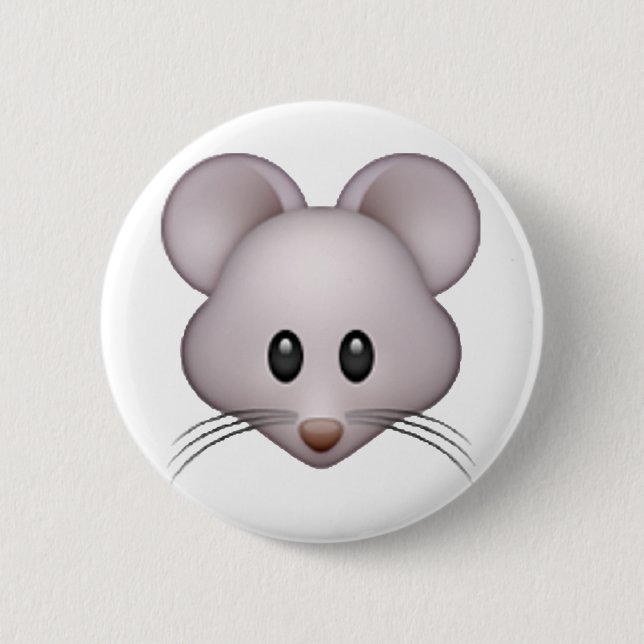 Maus - Emoji Button (Vorderseite)
