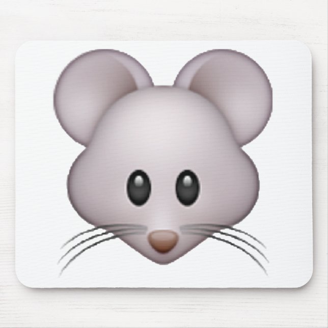 Maus - Emoji Mousepad (Vorne)
