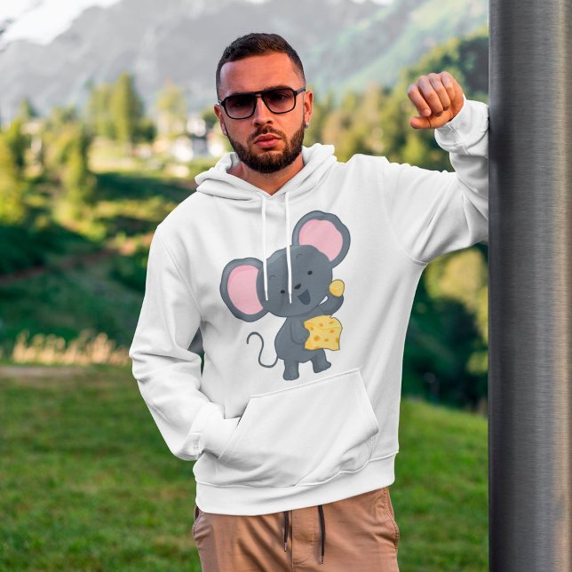 Maus essen Käse Hoodie (Von Creator hochgeladen)
