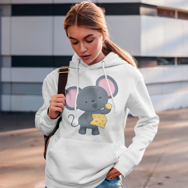 Maus essen Käse Hoodie (Von Creator hochgeladen)