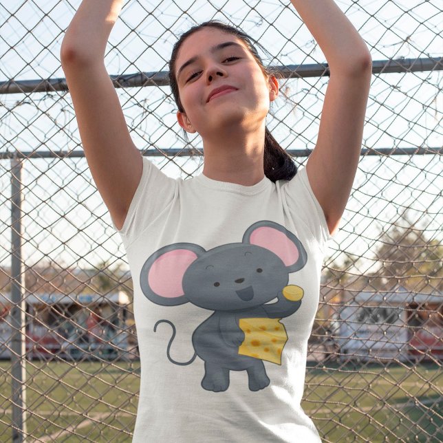 Maus essen Käse T-Shirt (Von Creator hochgeladen)