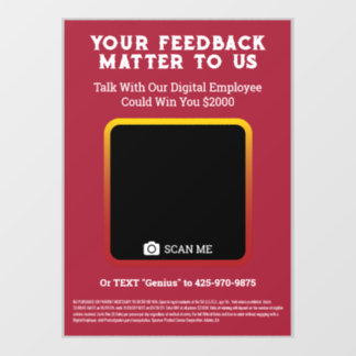 Maus-Fensterklammer 8x11 Fensteraufkleber