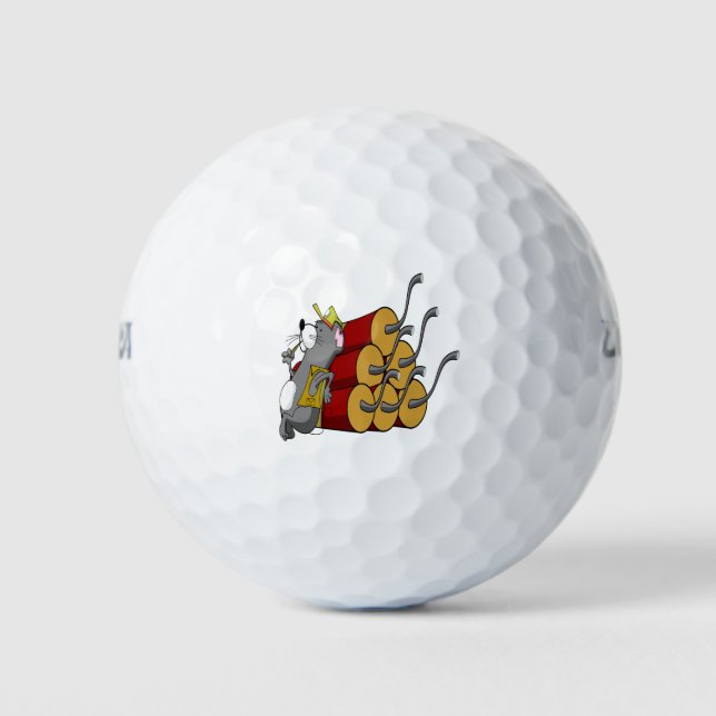 Maus Golfball (Vorderseite)
