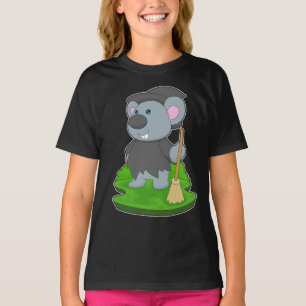 Maus Halloween Hexe T-Shirt