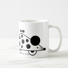 Maus House BW-Tasse Kaffeetasse