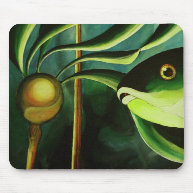 Maus Ihre Fische Mousepad (Vorne)