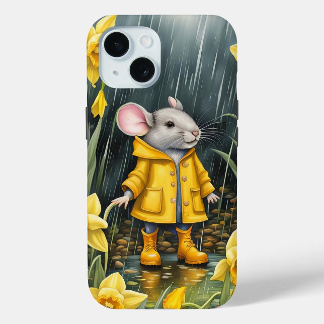 Maus in einem Regenwaldgarten Case-Mate iPhone Hülle (Rückseite)