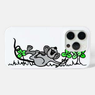 Maus in Kleeblättern Case-Mate iPhone Hülle