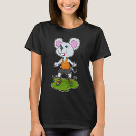 Maus-Inline-Skaten-Roller-Skate T-Shirt