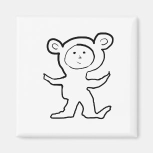 Maus Jammies Playgarden Doodles - Cussdum Designs Magnet
