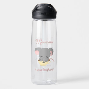 Maus-Kakao-Kappuziner Trinkflasche