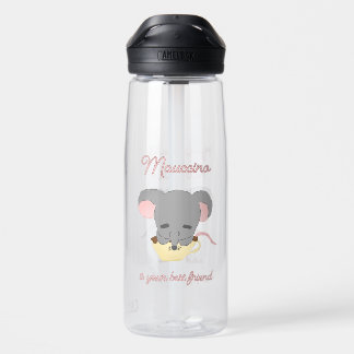 Maus-Kakao-Kappuziner  Trinkflasche