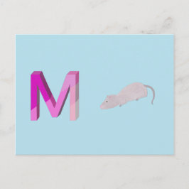 Maus-Karte Postkarte