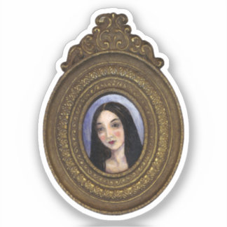 Maus-Lair-Malerei aus Blut Tee und rote Zeichenket Aufkleber