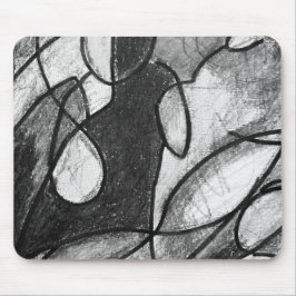 Maus-Matte mit fehlendem Blue-Design Mousepad