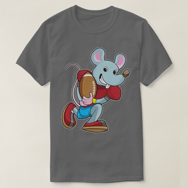 Maus mit Ausrüstung T-Shirt (Design vorne)
