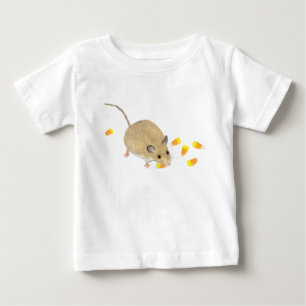 Maus mit Candy Corns Baby T-shirt