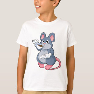 Maus mit Kaffee-Cup T-Shirt