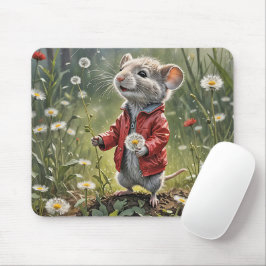 Maus mit Lüster Mousepad