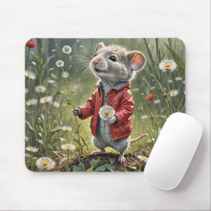 Maus mit Lüster Mousepad