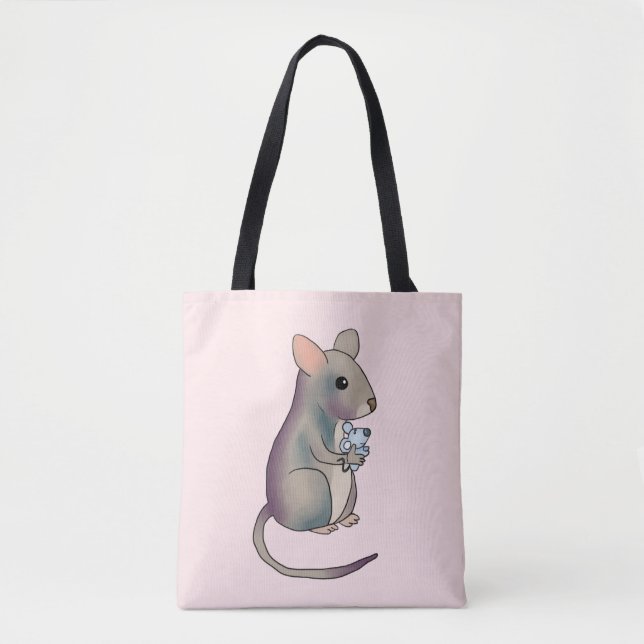 Maus mit Maus (Vorderseite)