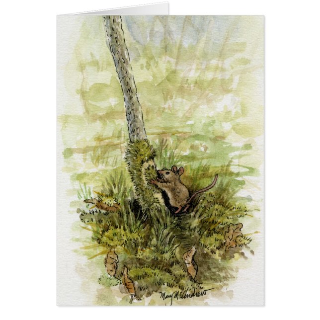 Maus mit Moos (Vorne)