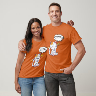 Maus oder Fisch? - lustiges Haustier - Tief denken T-Shirt
