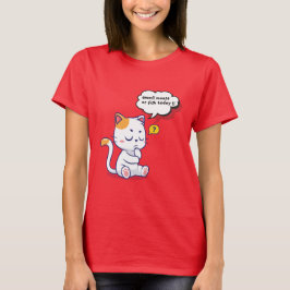 Maus oder Fisch? - lustiges Haustier - Tief denken T-Shirt