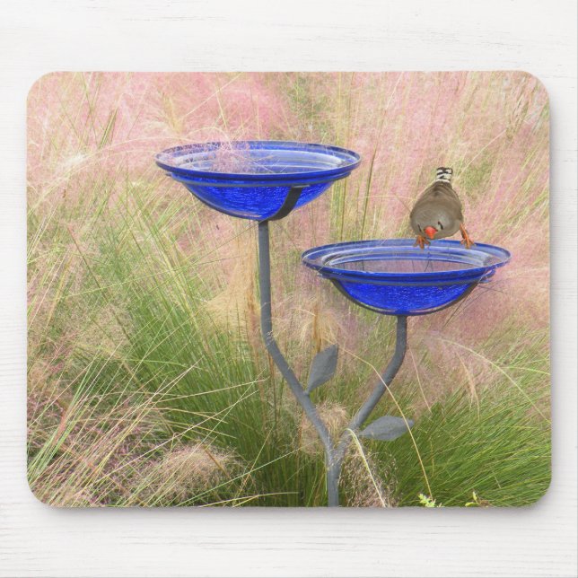 Maus Pad Bird Bath & Finish Mousepad (Vorne)