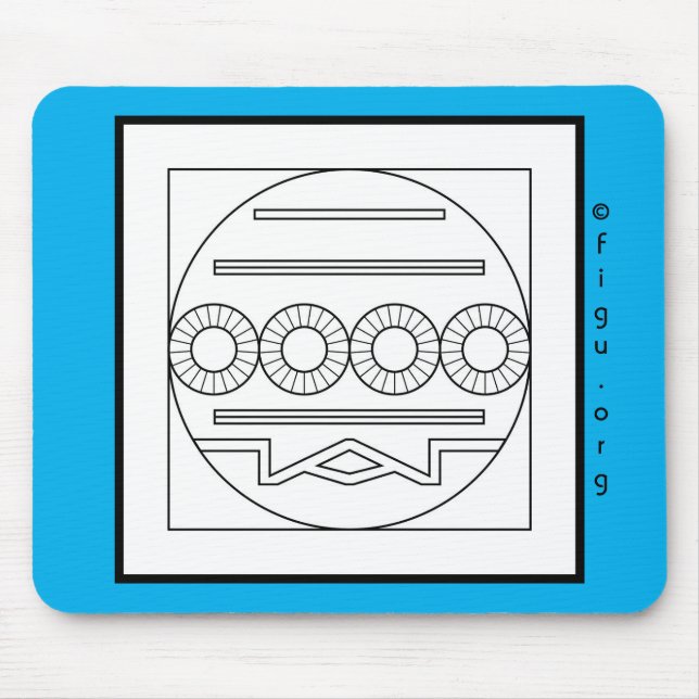 Maus-Pad für Mission/Tasksymbol Mousepad (Vorne)