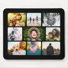 Maus Pad Ihre 9 Fotos Template Collage Frame Mousepad