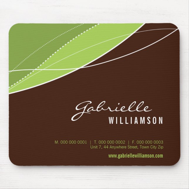 MAUS PAD: Moderne Eleganz 10 Mousepad (Vorne)