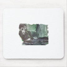 Maus-Pad /Original-Kunst/Drucken