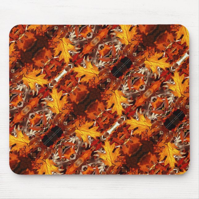Maus Pad Rainbow Herbstlaube Mousepad (Vorne)