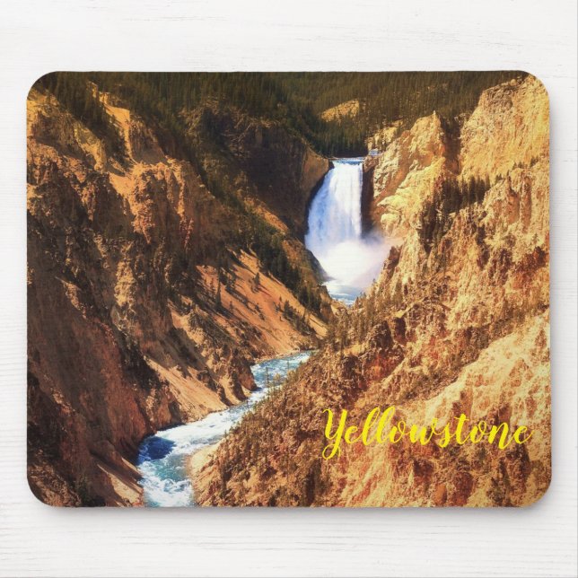 Maus Pad-Yellowstone Falls Mousepad (Vorne)