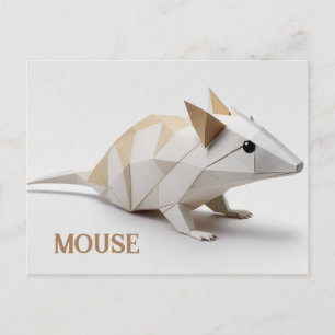 Maus-Postkarte Postkarte
