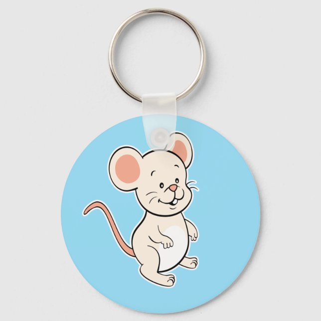 Maus-Schlüsselanhänger Schlüsselanhänger (Vorderseite)