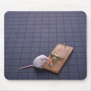 Maus und Falle Mousepad