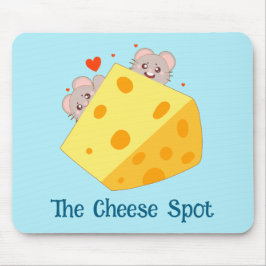 Maus und Käse Mousepad