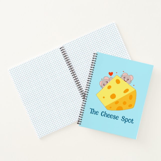 Maus und Käse Notizbuch (Innenseite)