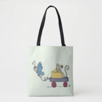 Maus und Schmetterling