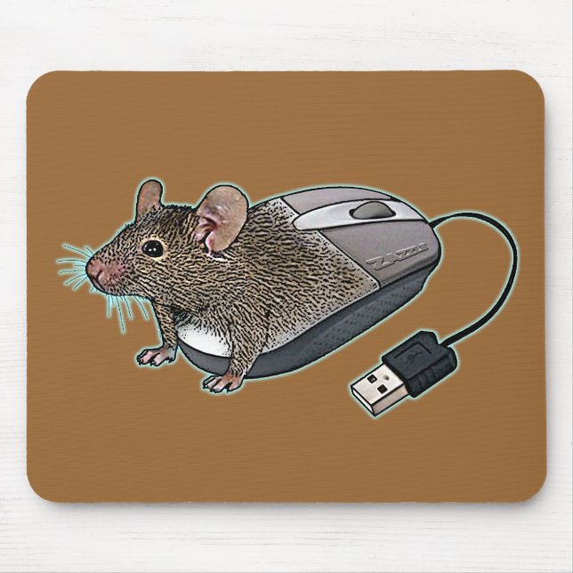 Maus von Zazzle Mousepad (Vorne)