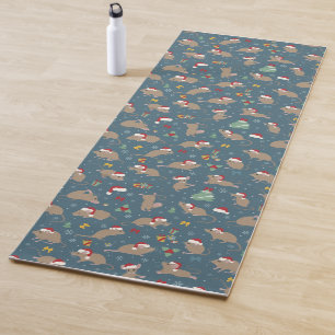 Maus Yoga matt. Weihnachtsgeschenk Yogamatte
