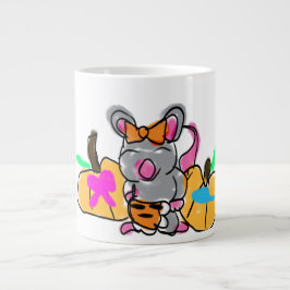 Mausbaby enthüllt Herbst Jumbo-Tasse