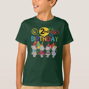 Mäuse 2. Geburtstag T - Shirt und Geschenke