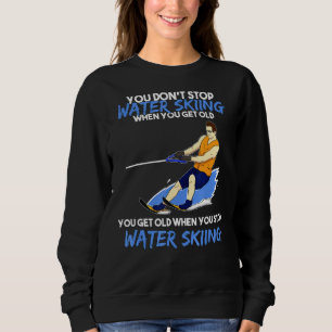 Mäuse, dass Sie nicht aufhören Wasser Skifahren, w Sweatshirt